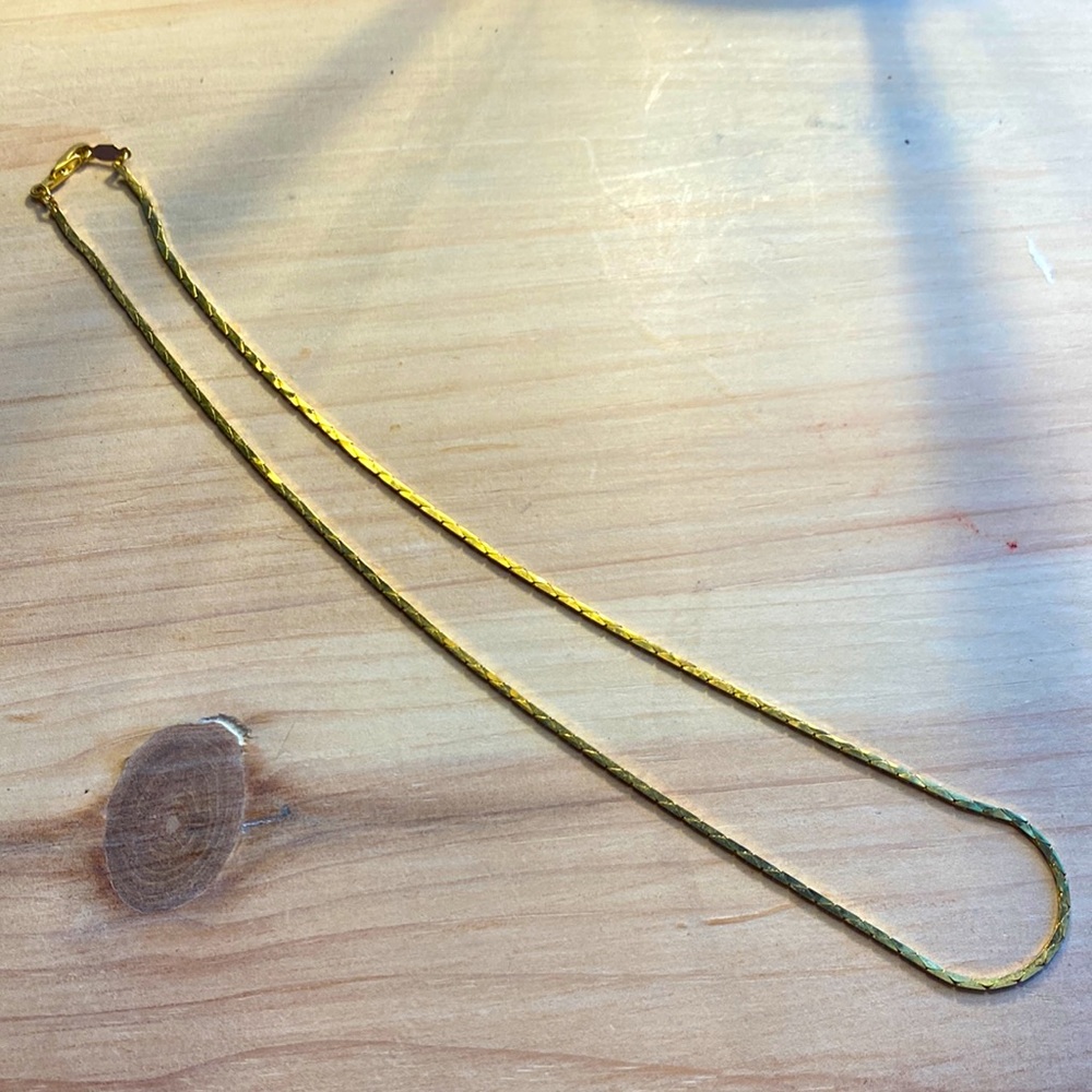14k GP necklace